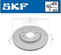 SKF Bremsscheibe vorne rechts links innenbelüftet 300mm für VAUXHALL OPEL VKBD 81365 V1