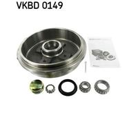 2x SKF Bremstrommel VKBD 0149 für AUDI SEAT SKODA VW