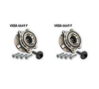 2x SKF Radlagersatz Radnabe Vorne VKBA 6649 F für Audi Porsche A7 Sportback A6