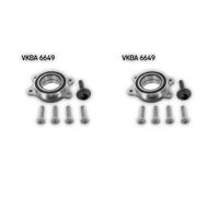 2x SKF Radlagersatz Vorne VKBA 6649 für Audi Porsche A7 Sportback A6 C7 A5