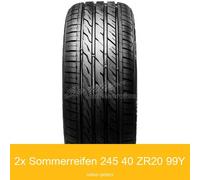2x Sommerreifen 245/40 R20 99Y Landsail LS-588 RunFlat XL | 73289