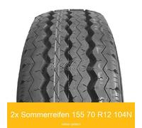 2x Sommerreifen CST Trailermaxx Eco CL31N 155/70 R12 C 104N | 53904