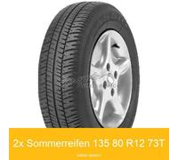 2x Sommerreifen Debica Passio XL 135/80 R12 73T | 94017