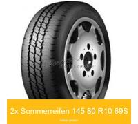 2x Sommerreifen Nankang TR10 145/80 R10 69S | 84585