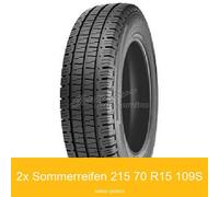 2x Sommerreifen Nordexx NC-1100 215/70 R15 109S | 93697