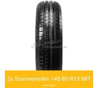 2x Sommerreifen Tracmax X-Privilo TX-2 145/60 R13 66T | 12459