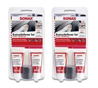 2x SONAX 03059410 Kratzer Entferner Set Polieren Lack Kratzer Entferner 50 ml