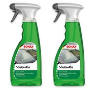 2x SONAX 03382410 ScheibenKlar Scheibenreiniger Glas-, Innenraumreiniger 500 ml