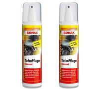 2x SONAX 03800410 Tiefen Pfleger glänzend Pflege Reiniger Kunststoff 300 ml
