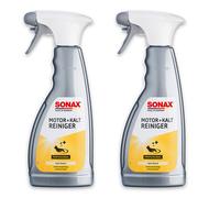 2x SONAX 05432000 Motor- und Kalt Reiniger Maschinen Reiniger Pflege 500 ml 05432000M2