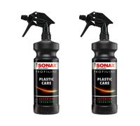 2x SONAX 1 l PROFILINE PlasticCare frischt auf, pflegt und kaschiert Kratzer