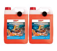 2x SONAX 5 L Liter Frostschutz AntiFrost + KlarSicht bis -18°C Sweet Home Winter