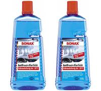 2x SONAX AntiFrost KlarSicht gebrauchsfertig -20°C 2L Frostschutz Waschanlage