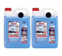 2x SONAX AntiFrost KlarSicht gebrauchsfertig -20°C 5L Frostschutz Waschanlage