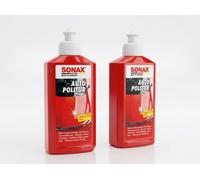✨ 2x SONAX AutoPolitur (2x 250ml) - Tiefenglanz für Bunt- & Metalliclack