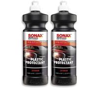 2x SONAX PROFILINE Plastic Protectant Exterior 1 L Kunststoffversiegelung