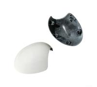 2x Spiegelkappen für weiß für Mini Cooper für r55 R56 R57 R58 R59 R60 R61 Manuell Klappbar ABS Kunststoff Ersatzteil Linkslenker Fahrzeugvorne