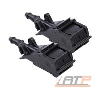 2x SPRITZDÜSE SCHEIBENREINIGUNG VORNE FÜR SKODA RAPID BJ 12- SUPERB 3U BJ 01-08