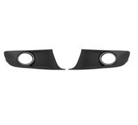 2x STOßSTANGE GITTER NEBELSCHEINWERFER VORNE L+R fur VW CADDY 10- TOURAN 2010-