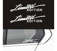 2X Stück Auto Seitenstreifen Aufkleber für Skoda S Logo Octavia Fabia 2 Superb 2 Kamiq VRS VII Kodiaq, Limited Edition Sport Racing Vinyl Tuning Dekor, KFZ Seite Sticker Folie,White