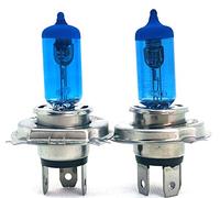 2x Stück H4 55W 12V Xenon Optik Halogen Lampen Glühlampen Super White Birnen Autolampen Zugelassen StVZO