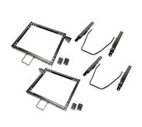 2X TA TECHNIX SITZKONSOLEN + LAUFSCHIENEN FÜR AUDI A3 SEAT LEON TOLEDO VW GOLF 4