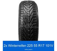 2x Taurus Winter 3PMSF XL Winterreifen 225/55 R17 101V | 31058