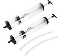 2x TECPO Handpumpe 500 ml Motor Öl Wechsel Absaugpumpe