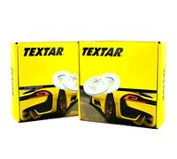 2x TEXTAR 92074403 Bremsscheibe 276mm Vorne für MERCEDES V 638 2 VITO W638