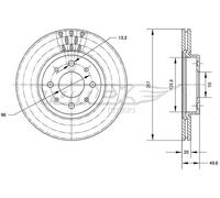 2x TOMEX Brakes Bremsscheibe TX 70-42 für ALFA PALIO FIAT STRADA LANCIA MAREA 1