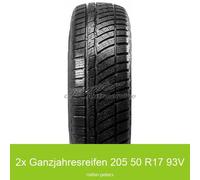 2x Tomket AllYear 3 3PMSF XL 205/50 R17 93V Ganzjahresreifen | 3069