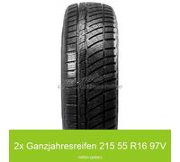 2x Tomket AllYear 3 3PMSF XL 215/55 R16 97V Ganzjahresreifen | 38771