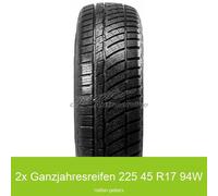 2x Tomket AllYear 3 3PMSF XL Allwetterreifen 225/45 R17 94W | 24426