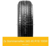 2x Tomket Sport XL 245/45 R18 100W Sommerreifen | 51089