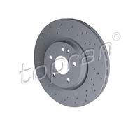 2x Topran Bremsscheibe 408 931 für MERCEDES-BENZ