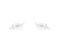 2x TOPRAN Federbeinstützlager vorne für Citroën C2 JM_ 1.1 1.4 C3 I FC_ FN_