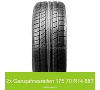 2x Torque TQ-025 3PMSF XL 175/70 R14 88T Allwetterreifen | 93824