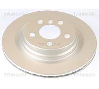 2x TRISCAN Bremsscheibe 8120 111070C für BMW X1 F48 X2 F39 1er F40 2er Tourer