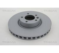2x TRISCAN Bremsscheibe Bremsscheiben Satz Bremsen COATED Vorne 8120 291029C