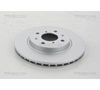 2x TRISCAN Bremsscheibe COATED 8120 69131C für SUZUKI SWIFT 4 FZ NZ AZG412 ZC72S