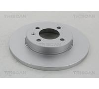 2x TRISCAN Bremsscheibe Vorderachse u.a. für SEAT, VW