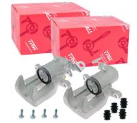 2x TRW BHQ281 BHQ282 Bremssattel Hinten für RENAULT GRAND SCENIC 2