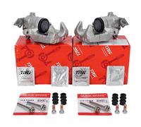 2x TRW Bremssattel Ø 38mm + Führungshülsen für VW GOLF 4 POLO A3 8L1 LEON hinten