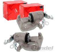 2x TRW BREMSSATTEL BREMSZANGE HINTEN für AUDI A4 (8E B6 B7) SEAT EXEO (3R)