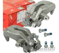 2x TRW BREMSSATTEL BREMSZANGE HINTEN passend für CITROEN C4 I COUPE PEUGEOT 307