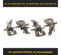 2X TRW BREMSSATTEL HINTERACHSE LINKS + RECHTS FÜR ALFA ROMEO