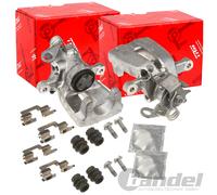 2x TRW BREMSSATTEL SATZ HINTEN LINKS+RECHTS passend für ABARTH 500 500C FIAT 500