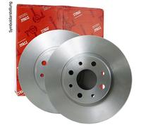 Bremsscheibe TRW DF4295 vorne, belüftet, hochkarbonisiert, 1 Stück