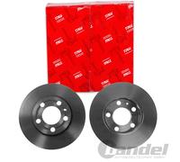 Bremsscheibe TRW DF4253 vorne, belüftet, 1 Stück