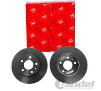 Bremsscheibe TRW DF4051 hinten, voll, 1 Stück